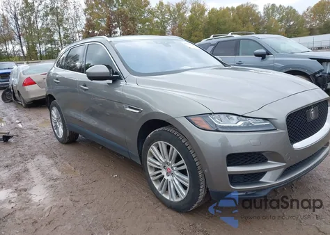 2019 Jaguar F-Pace 30T Portfolio из США, поврежденный, VIN SADCN2GX0KA366698
